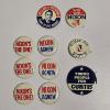 Image 1 : Vintage 1968 Presidential Campaign Political Button Collection