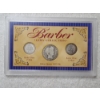 Image 2 : Two Coin Displays Featuring Barber Coin Collection & 2004 Lost Coins Never Released For Circulation