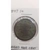 Image 2 : United States 1847 Braided Hair Large Cent