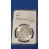 Image 1 : NGC 1889 MS 62 Silver Morgan Dollar