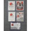 Image 5 : Five Numbered Parallel Odell Beckham Jr. Football Trading Cards in Protective Top Loaders 