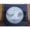 Image 2 : NGC PF70 Ultra Cameo 2022 W Silver American Eagle - FDOI - Signed - 1 oz .999 Fine Silver
