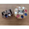 Image 2 : 2 Vintage Wooden Poker Chip Sets