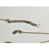 Image 4 : Gorgeous 10K Gold Lace-Mesh Style Necklace 18" TW: 4.7g