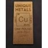 Image 1 : Incredible One Pound Copper Ingot Bar - Mint Condition - Limited Production