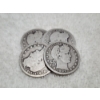 Image 2 : $1.00 Face Value in Assorted 90% Silver Barber Quarters