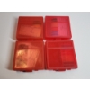 Image 3 : x3 Red 5x5" P-100 Ammunition Storage Flip Top Cases