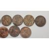 Image 3 : Assorted Years Lincoln Wheat Lincoln Memorial & Shield Cents - Face Value: $0.08