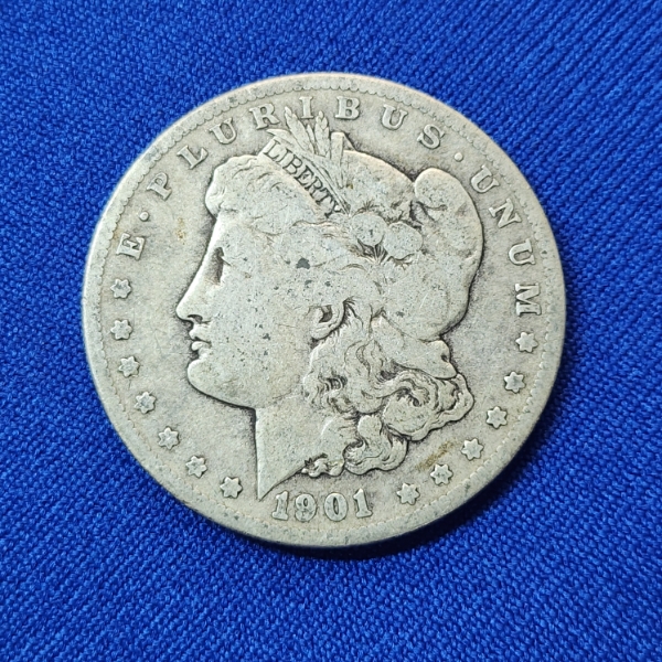 1901-O Silver Morgan Dollar - 90% Silver U.S. Coin