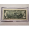 Image 3 : 2003 United States Jefferson TEXAS $2.00 Bill In Hard Case Holder - Mint Condition - RARE