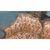 Image 3 : Mid Century Victorian Style Upholstered Sofa As Shown.  