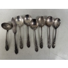 Image 1 : Sterling Silver Spoons & Solid Knife - Not Weighted All Solid - 283.5 Grams - Tested & Guaranteed