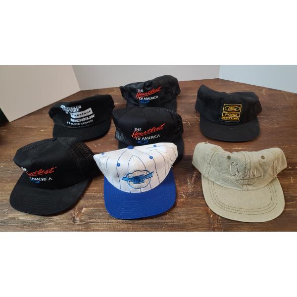 Assorted Lot Of Brand New Hats Including Chevy, Ford & More 