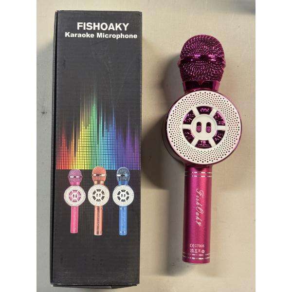 New - Fishoaky Karaoke Microphone 