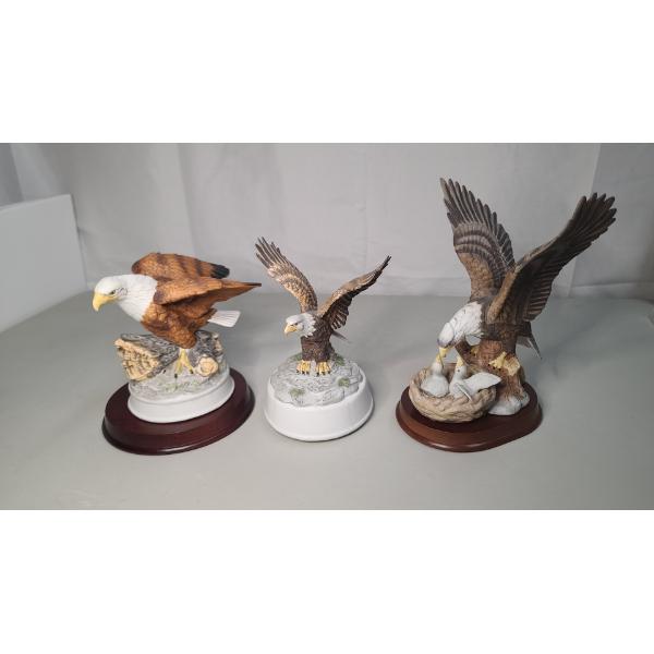 Decorative Eagle Figures Including Royal Heritage & Arnart Imports