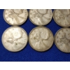 Image 5 : x6 Assorted Canadian 80% Silver Quarters ASW: 0.15oz Each / Total: 0.90oz