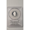 Image 1 : PCGS 2019-S PR69 DCAM San Antonio Missions NP .999 Fine Silver Quarter Signed By Thomas Cleveland 