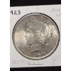 Image 1 : 1923 Silver Peace Dollar - Brilliant Uncirculated Condition - 90% Silver Coin