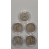 Image 5 : Assorted U.S 90% Silver Dimes - 1915 Barber, 1925, 1939, 1941, 1944 Mercury Dimes - Face Value: 0.50
