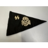 Image 2 : SS Flag - Skull with Crossbones - Nazis- Totenkopf emblem 