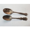 Image 1 : Two Vintage Sterling Silver Spoons TW: 45.6g