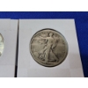 Image 3 : 2 United States Walking Liberty Silver Half Dollars: 1943 and 1935