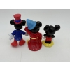 Image 5 : Mickey Mouse Figurines - 3 Total - Wizard Mickey - Disney 2.5-3.5 inches
