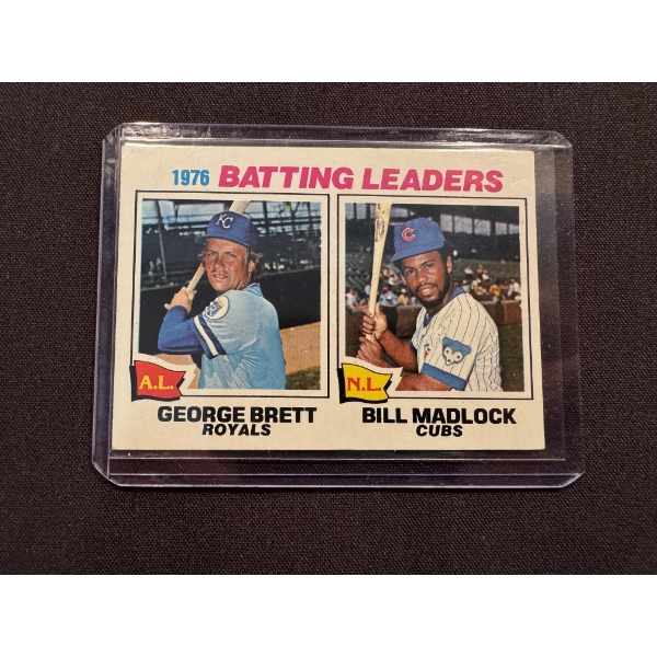 1977 Topps George Brett Kansas City Royals Baseball Card #1 - Mint Condition