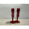 Image 2 : Vintage Mr. Peanut Salt & Pepper Shakers - Rare Red Color