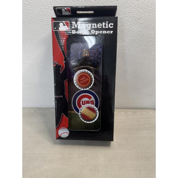 Chicago Cubs 11" By 5 1/2 " Magnetic Bottle Opener - New In The Box 