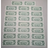 Image 9 : (23) United States Series 1963 $2 Red Seal Bank Notes - AU 58 Condition 