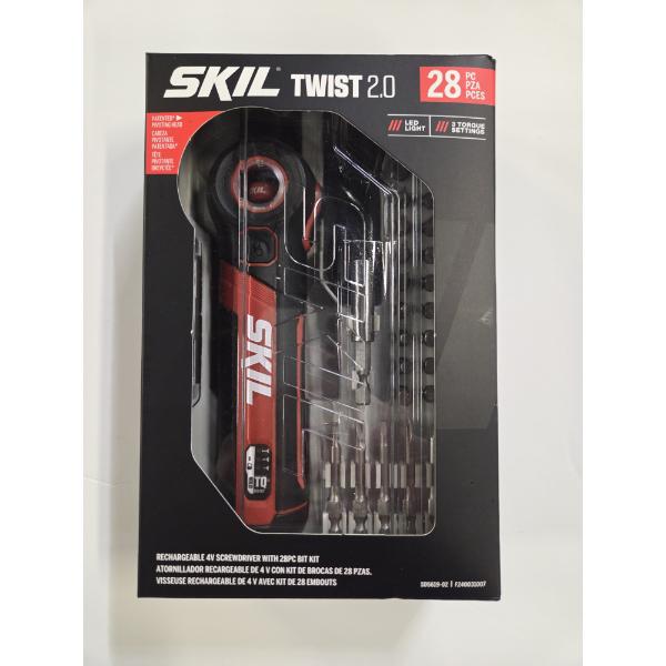 New! Skil Twist 2.0 Rechargeable Screwdriver 