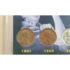 Image 3 : World War II Penny Collection Display With Assorted Years Lincoln Wheat Cents - Face Value: $0.05