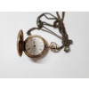 Image 1 : Vintage Elgin Gold-Filled Pocket Watch With Adjustable Chain 