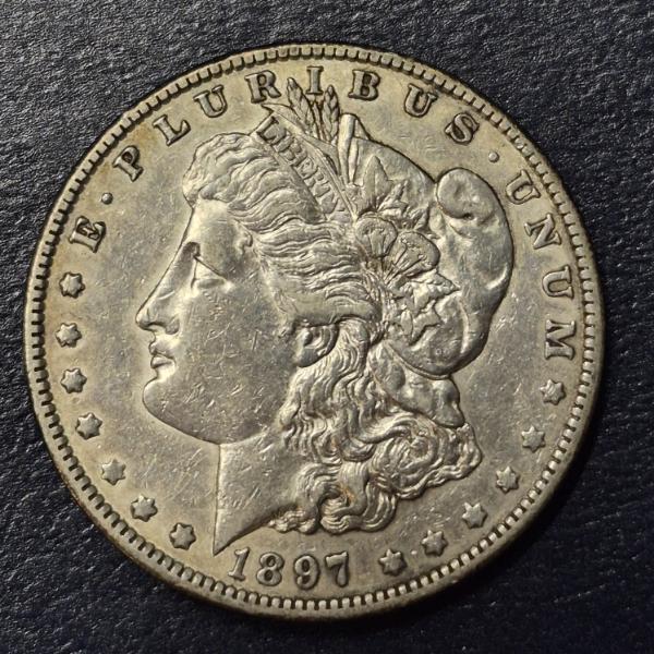 1897 O Morgan Silver Dollar - See Pictures