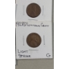 Image 8 : Assorted U.S 1920's Lincoln Wheat Cents Including Broken Rim Error Cent - Face Value: $0.28