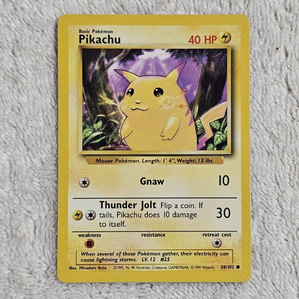 Pokémon TCG: Pikachu 58/102