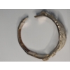 Image 7 : Vintage 2.5" Higher Percentage Silver Filigree Cannetille Hinged Bangle Bracelet - Weight: 29.4g