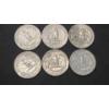 Image 7 : Assorted Years & Mint Marks 90% Silver Washington Head Quarters - Face Value: $4.00