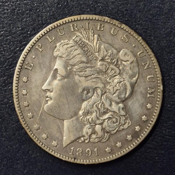 1891 O Morgan Silver Dollar - See Pictures 