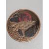 Image 2 : 5 AVDP Ounces - .999 Fine Copper Round - Wolves & Moon - Encapsulated