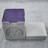 Image 4 : Magic The Gathering Deck Box With Deck in Sleeves & Box of Assorted Lands 