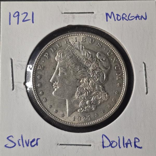 1921 Morgan Silver Dollar
