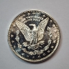 Image 2 : Morgan Dollar Design One Troy Ounce .999 Fine Silver Round