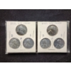 Image 1 : Lot of 6 Brilliant Steel Pennies - Assorted Mint Marks - Two Complete Sets - Uncirculated!
