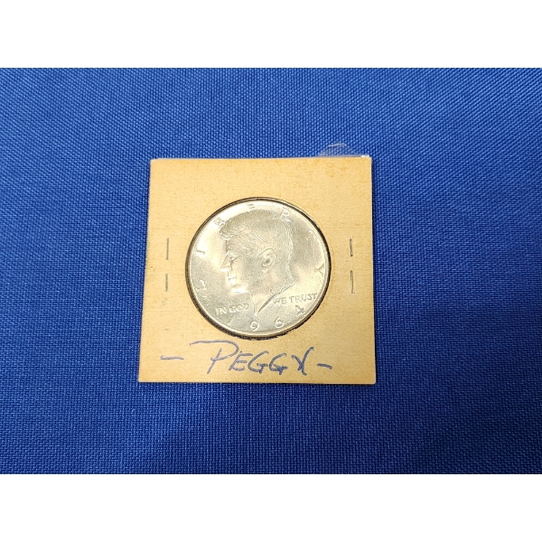 1964 90% Silver Kennedy Half Dollar