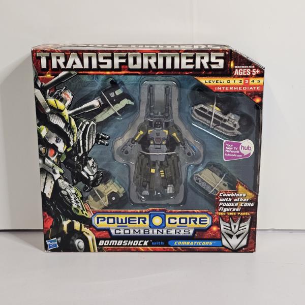 Transformers Power Core Combiners Bombshock with Combaticons Action Figures