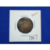 Image 1 : United States 1867 Two Cent Piece 