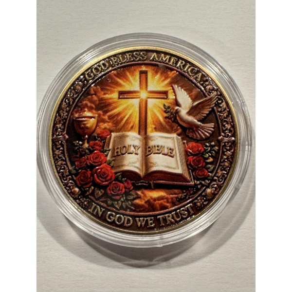 Limited Edition United States JESUS 250th Anniversary Commemorative Coin - Mint Condition