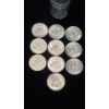 Image 3 : (10) 1966 40% Silver Kennedy Half Dollars With Coin Holder- Face Value: $5.00